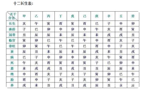 八字長生意思|十二长生表、十二长生的含义与用法详解